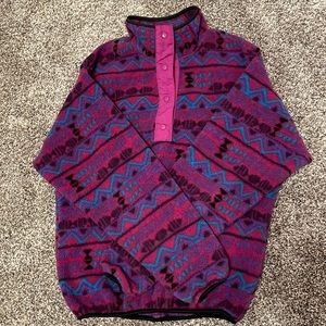 Vintage Columbia 3/4 fleece
